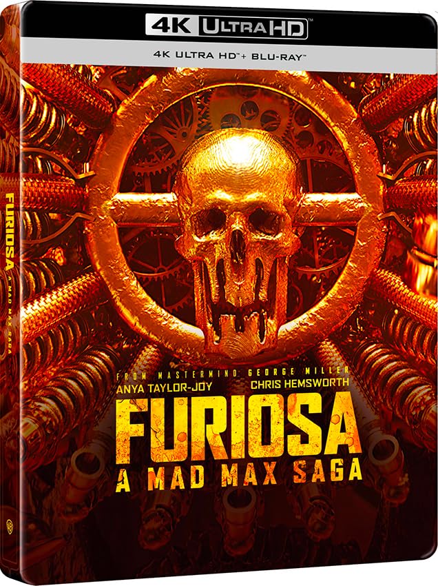 Furiosa: A Mad Max Saga Steelbook 1 (4K Ultra HD + Blu-Ray) - Italian Import