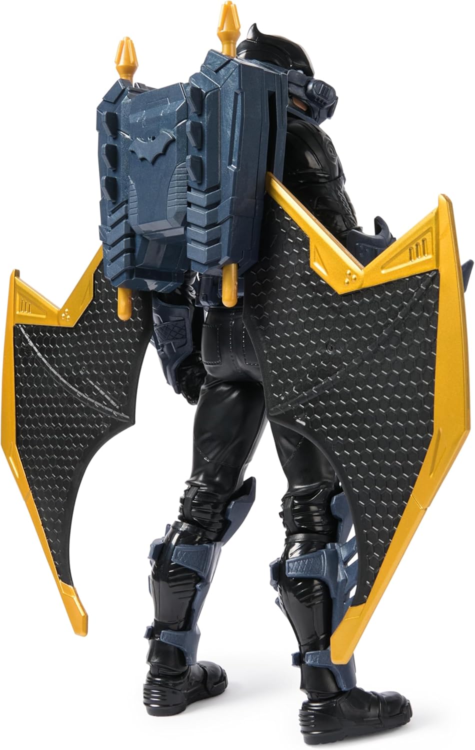 DC Comics Batman Adventures, 30-centimetre Night Sky Batman Action Figure with Expandable Wings, Kids’ Toys for Boys and Girls Aged 3 and Up