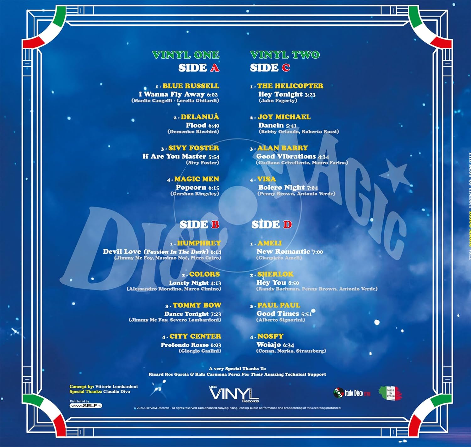 BEST OF ITALO... DISCO MAGIC VOL. 2 (2LP