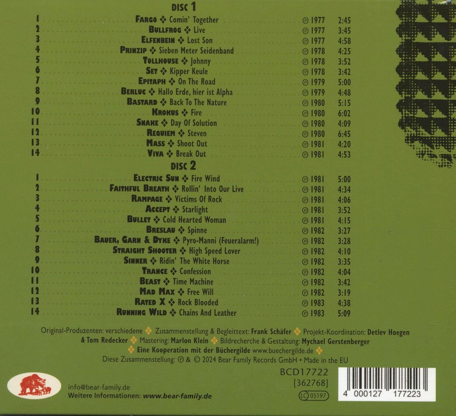 Heavy Kraut: Wie Der Hardrock Nach Deutschland Kam, 1976-1980 Teil 2