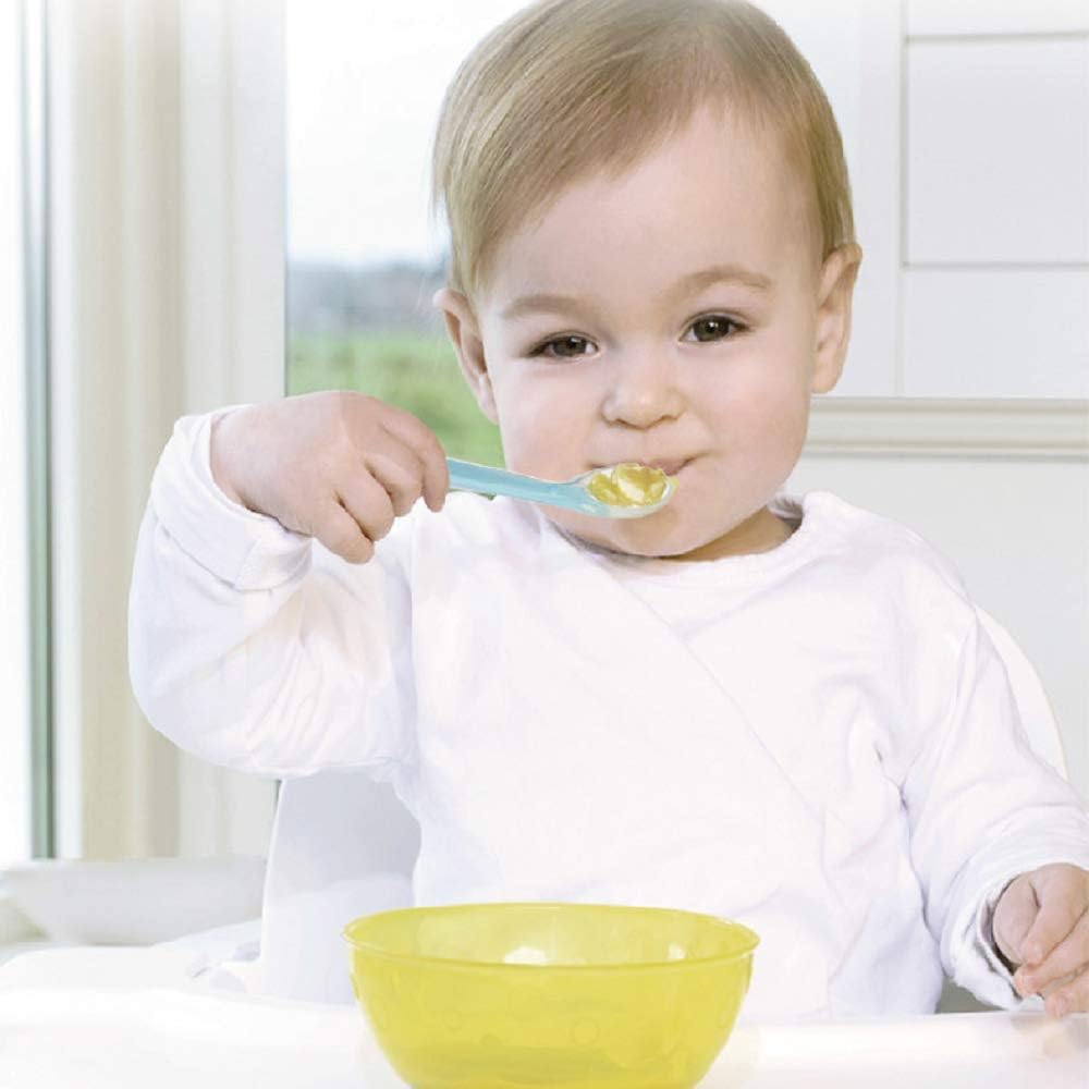 Kidsme - Silicone Spoon - Aquamarine 2-Pack (Kids140308Aq)