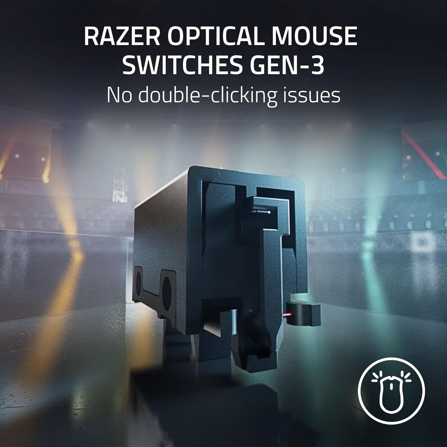 Razer DeathAdder V3 Pro HyperPolling Wireless-Adapter - Ultra-lightweight Wireless Ergonomic Esports Mous (63 g, Focus Pro 30K Optical Sensor, Optical Mouse Switches Gen-3) Black DeathAdder V3 Pro + HyperPolling Black
