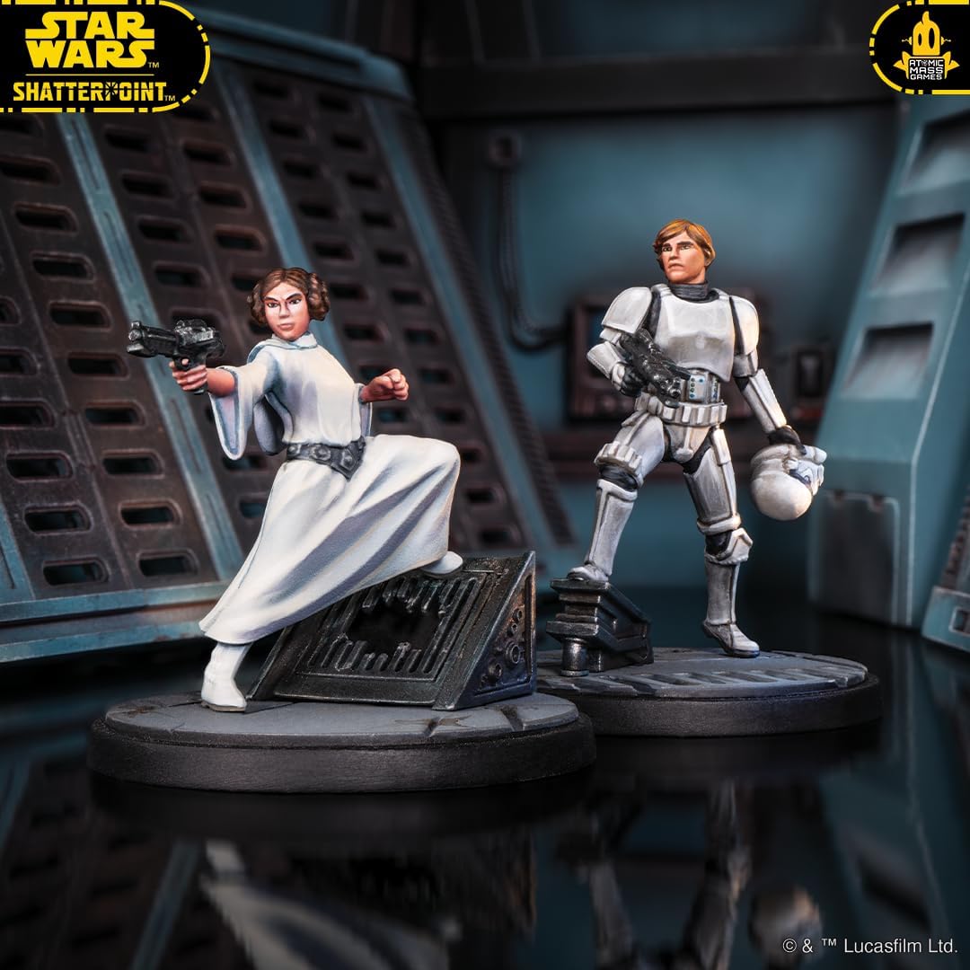 Atomic Mass Games | Star Wars Shatterpoint: This is Some Rescue! Squad Pack | A Partir de 14 Años | para 2 Jugadores | 90 Minutos por Partida | Multilenguaje (Incluye Español