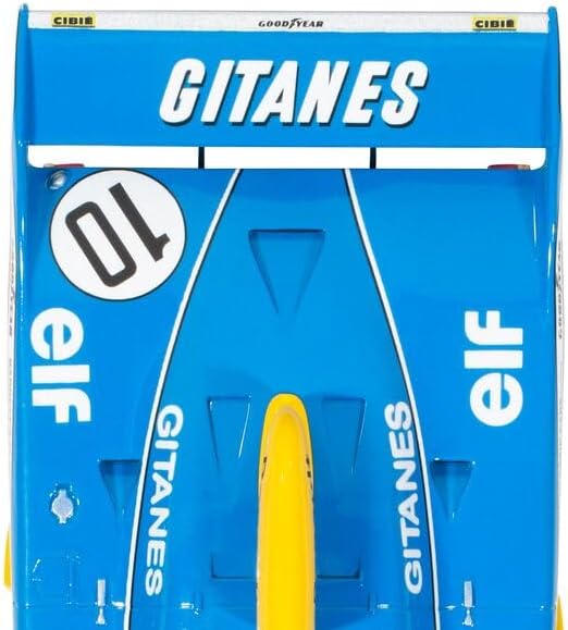 Scalextric Cars - C4444 Mirage GR8-2nd Lemans 1977 - Toy Slot Car for use Race Tracks or Set - Small Kids Gift Ideas for Boy/Girl Ages 3 Accessories, Blue/Yellow