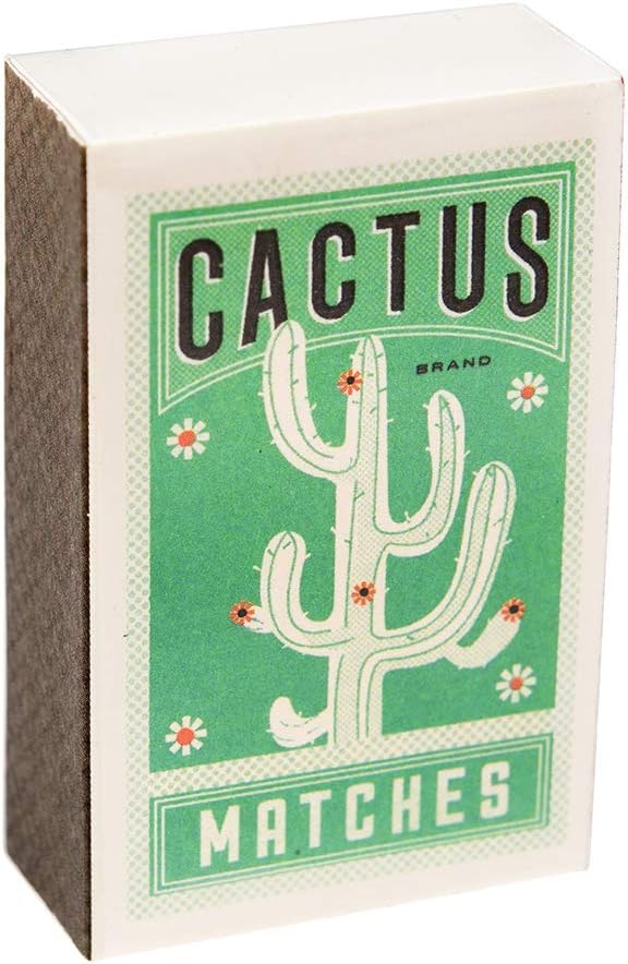 Cactus Matchbox Mini Notepad