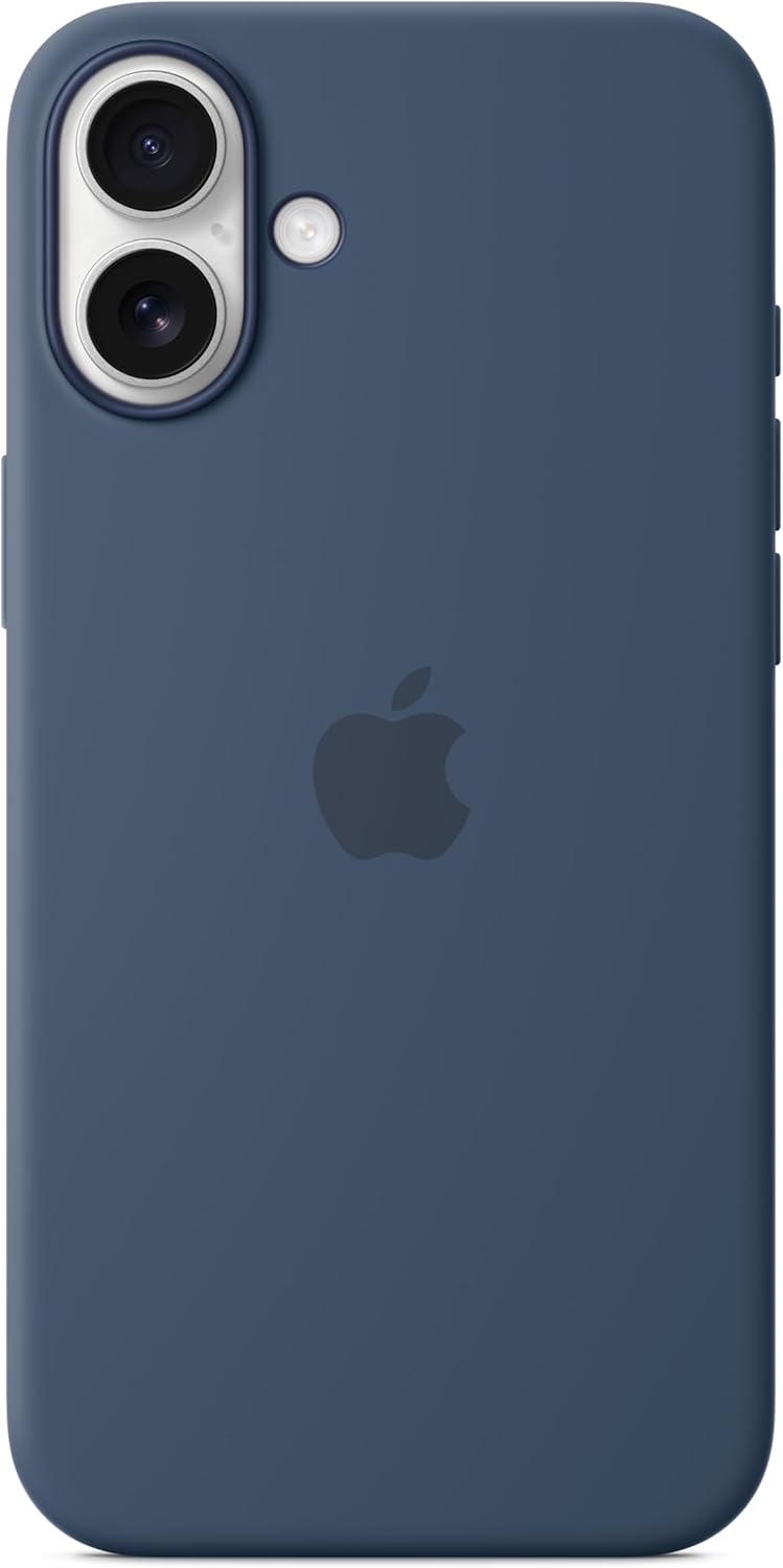 Iphone 16 Plus Silicone Case With Magsafe - Denim