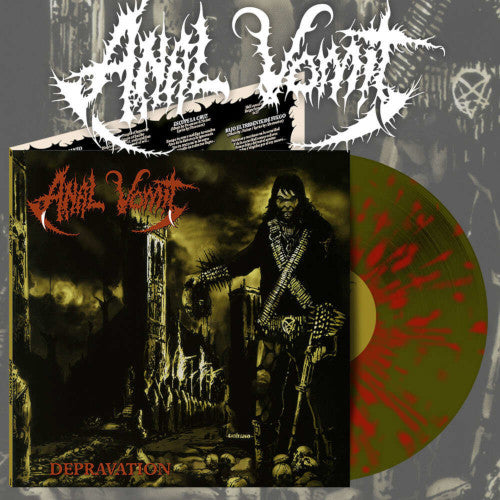 Depravation (Red Splatter Vinyl LP)