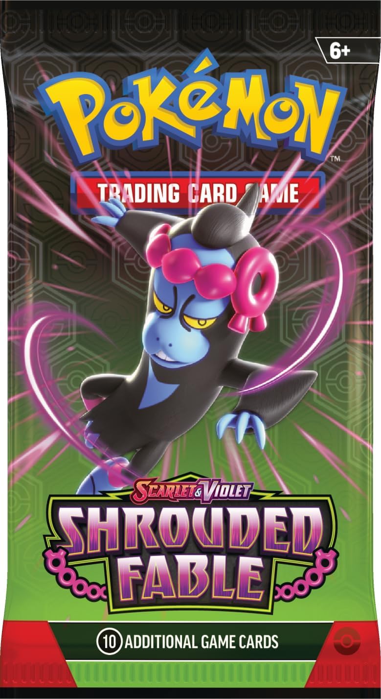 Pokémon TCG: Scarlet & Violet—Shrouded Fable Booster Bundle (6 Booster Packs)