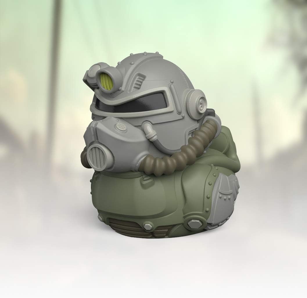 TUBBZ Boxed Edition T-51 Collectable Vinyl Rubber Duck Figure - Official Fallout Merchandise - Thriller TV & Video Games
