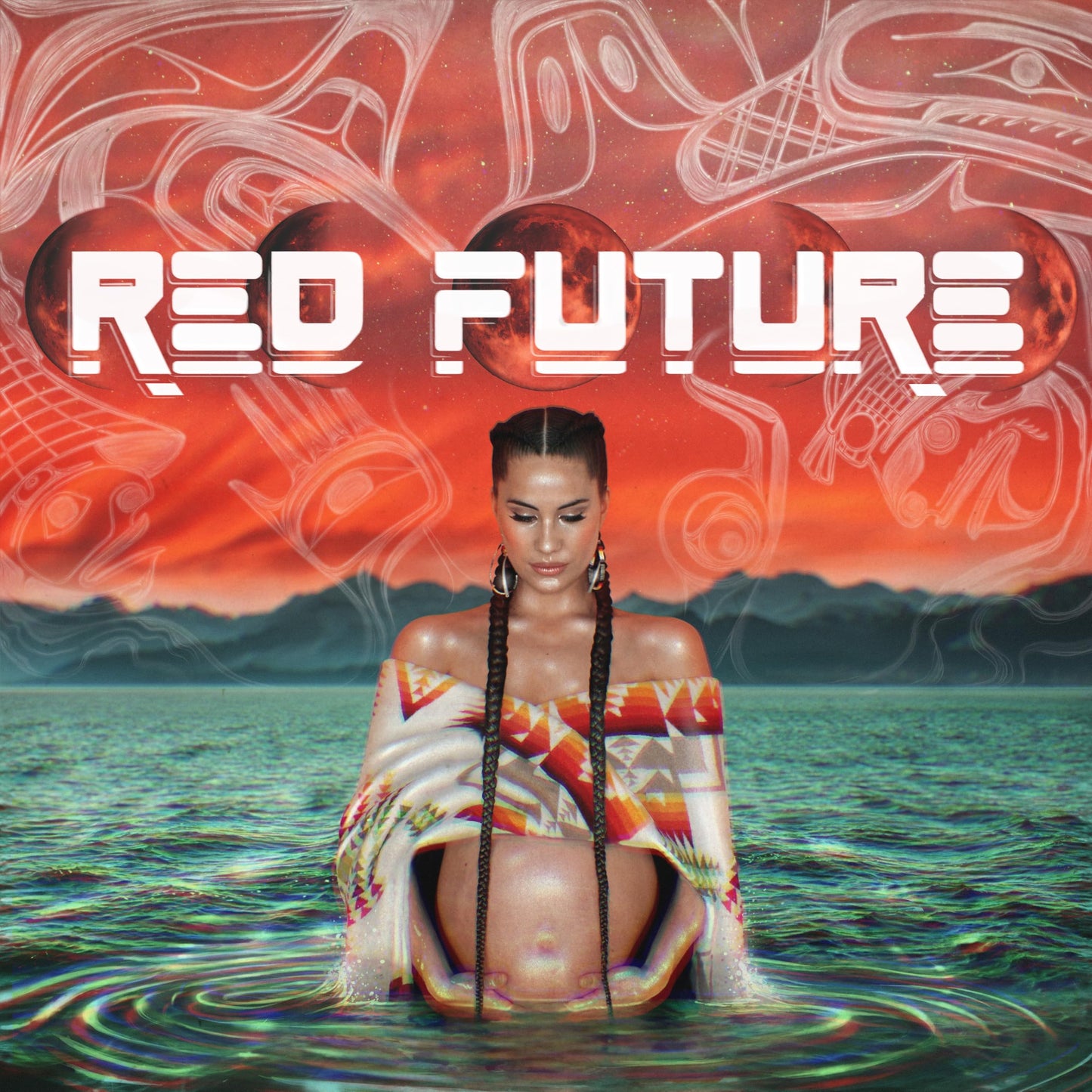 Red Future - Limited Translucent Turquoise