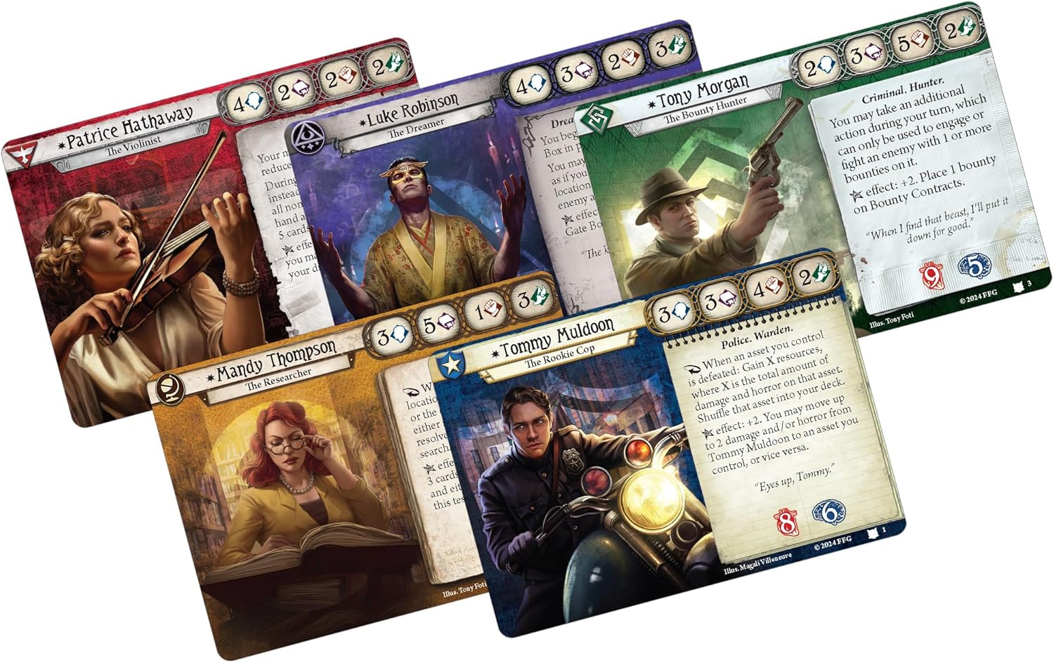 Fantasy Flight Games | Arkham Horror: The Dream-Eaters Investigator Expansion | Cooperative Card Game | Ages 14+ | 1-4 Players | 1-2 Hours Playing Time