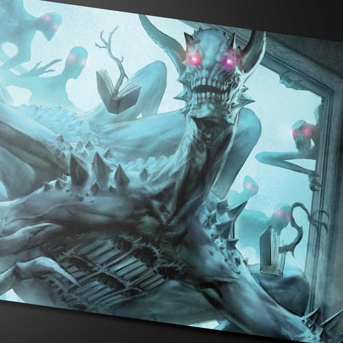 Ultra PRO - Duskmourn Playmat Mythic Cycle Blue for Magic: The Gathering