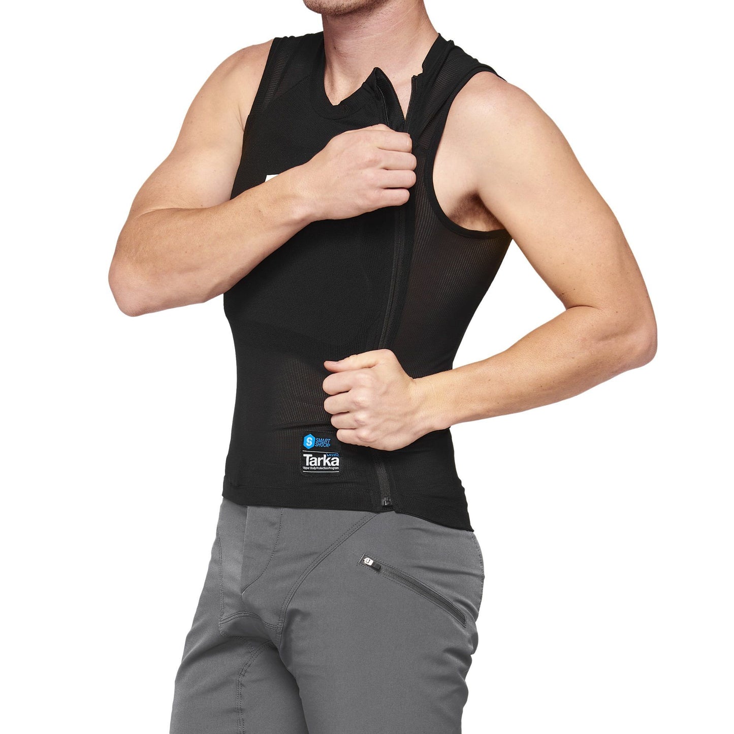 100% TARKA Vest - Sportswear Undershirt with Smartshock Back - Bike Riding Undershirt