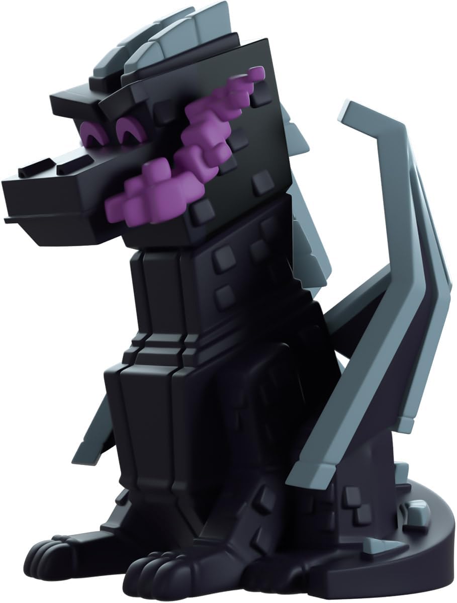Minecraft, statuetta in vinile Haunted Ender Dragon, 10 cm