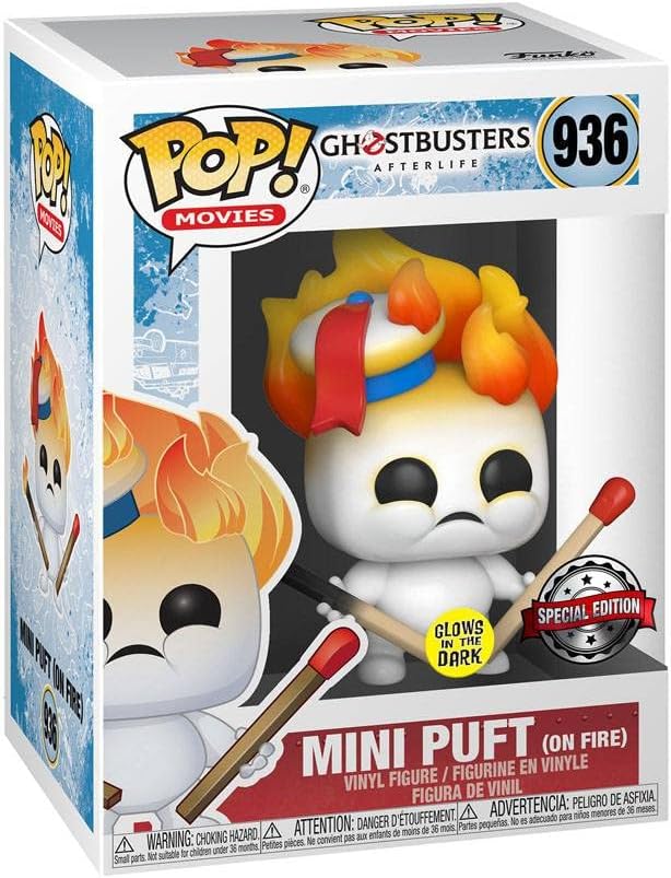 Ghostbusters Funko Afterlife POP! & Tee Box Stay Puft Quality Marshmallows Size M
