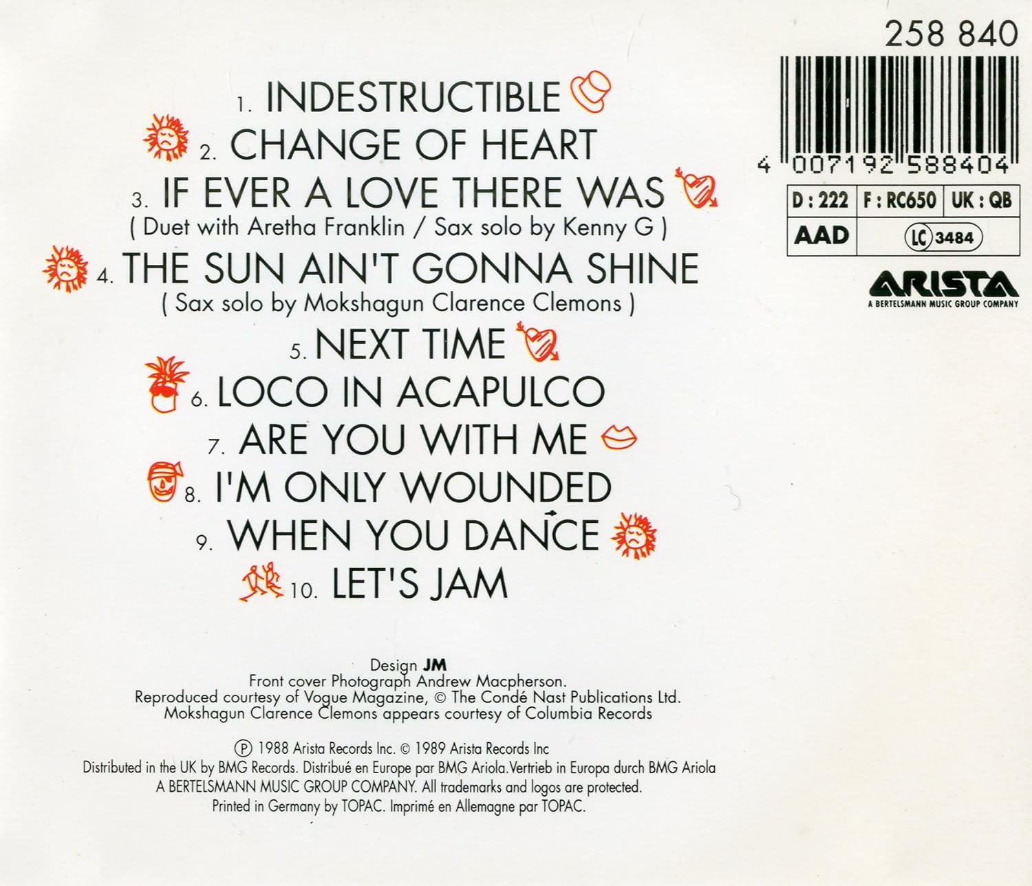 Four Tops - Indestructible