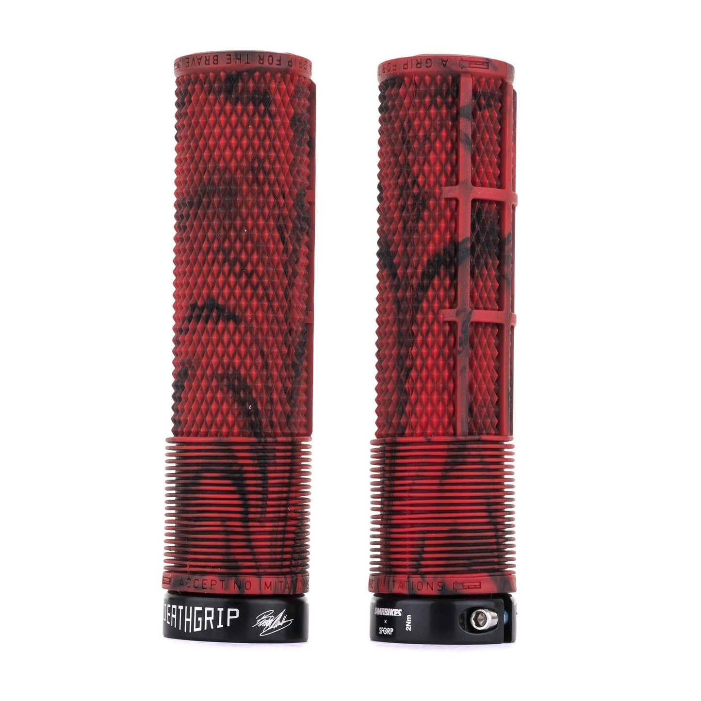 DMR - BRENDOG DeathGrip - Thick - Marble Red