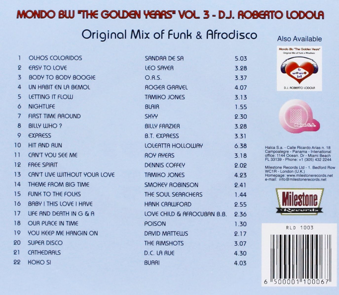 Mondo Blu the Golden Years 3
