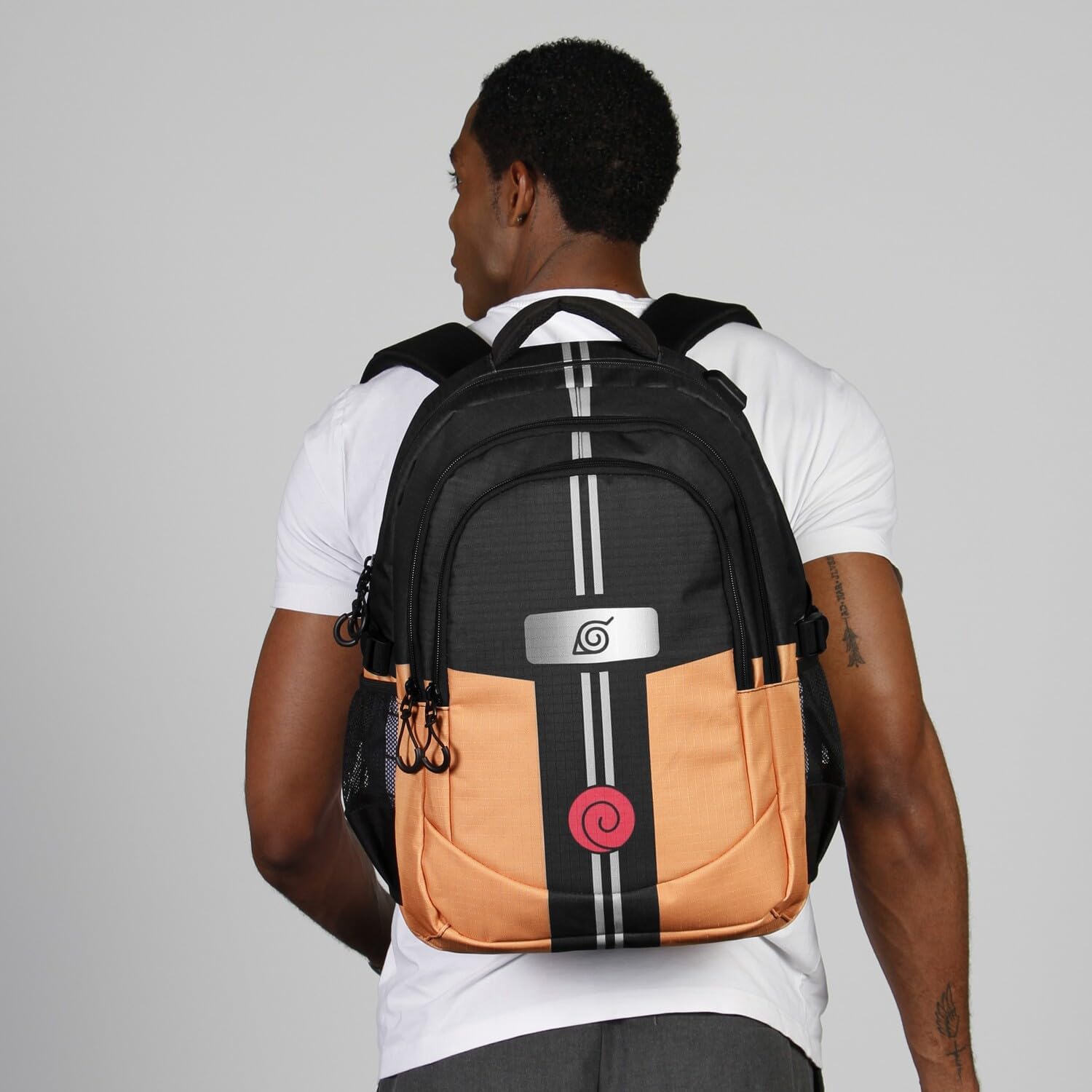 Naruto Dress-Plus Running Backpack, Multicolour, 34 x 46 cm, Capacity 32 L