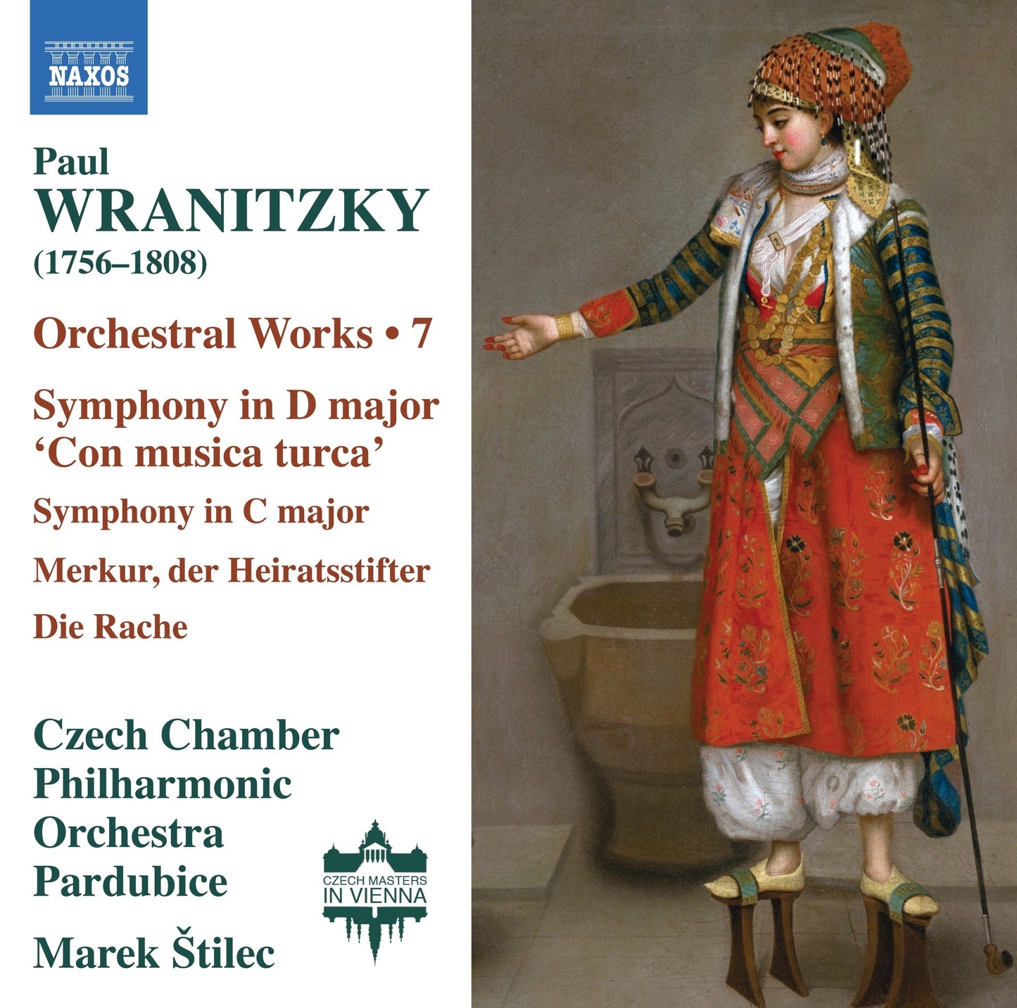 Paul Wranitzky: Orchestral Works: Symphony in D Major 'Con Musica Turca'/... - Volume 7