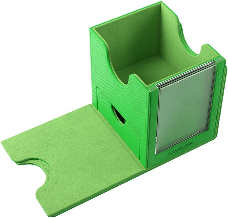 Gamegenic | Sidekick Pro 100+ XL Green | Game Accessory | Includes One Slide Card Case