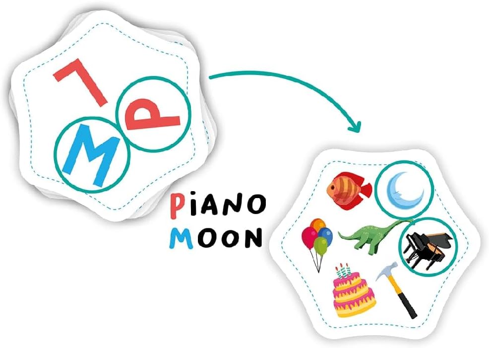 FlexiQ | Letter Links | Children's Card Game | Ages 6+ | 2-6 Players | 15+ Minutes Playing Time