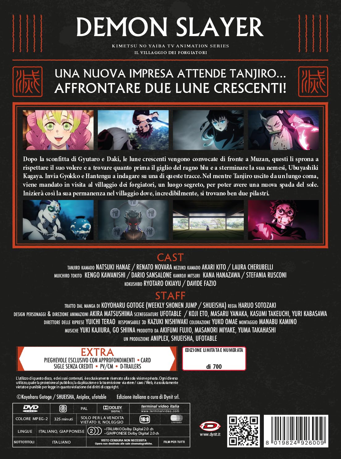 Demon Slayer - Limited Edition Box #05 - Il Villaggio Dei Forgiatori (Eps 01-11) (3 Dvd)