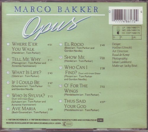 Marco Bakker - Opus