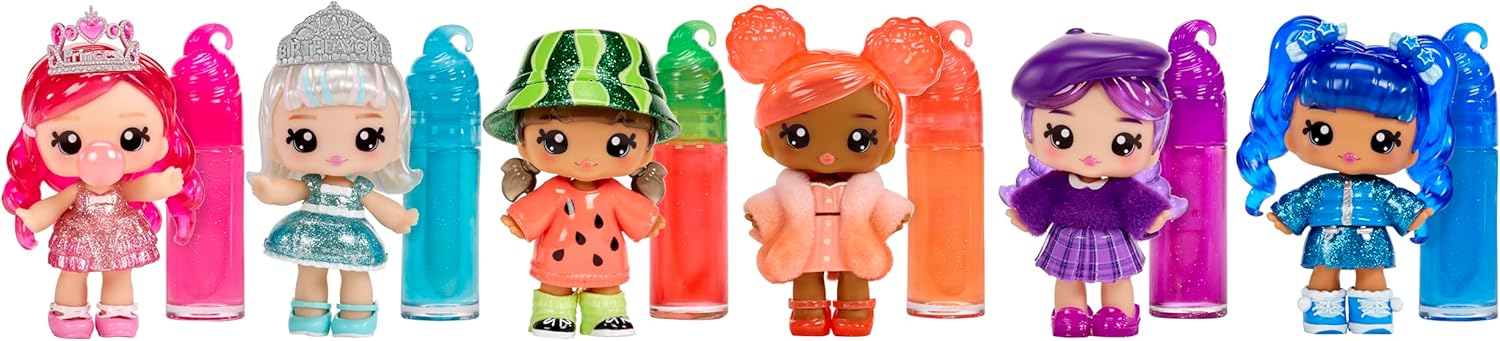 MGA Entertainment Yummiland Lipgloss Doll- Piper Peach