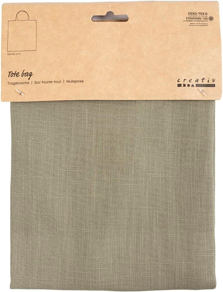 Creativ Company - Draagtas Dusty Groen 38x42cm