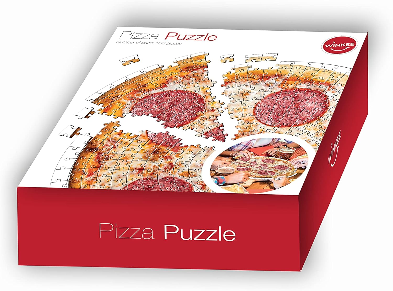 Winkee - Puzzel, dikke kat, pizza, döner (pizza
