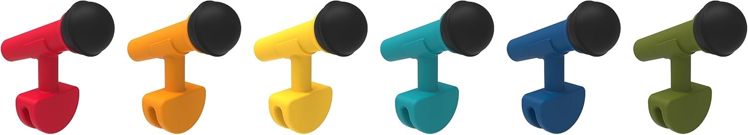 Winkee - Microphone Glass Marker Set Of 6