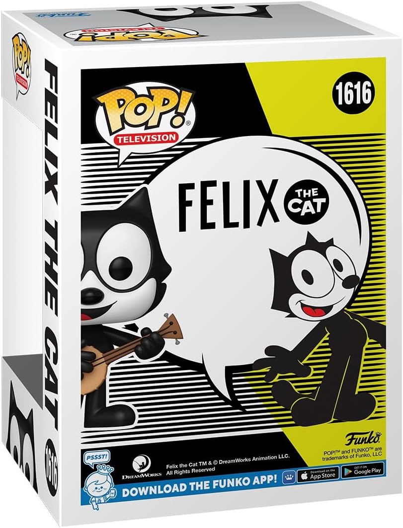 Funko Pop! TV: Felix the Cat 105th - Felix - Collectable Vinyl Figure - Gift Idea - Official Merchandise - Toys for Kids & Adults - Cartoons Fans - Model Figure for Collectors and Display