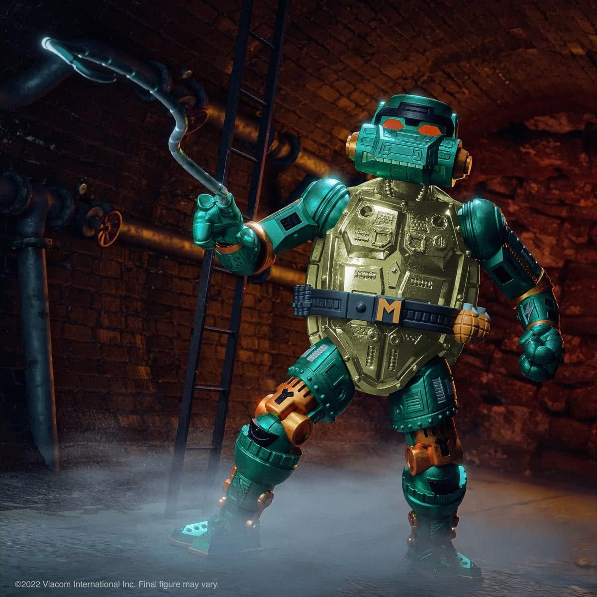 Super7 Teenage Mutant Ninja Turtles ULTIMATES! W7 - Metalhead Michelangelo Action Figure