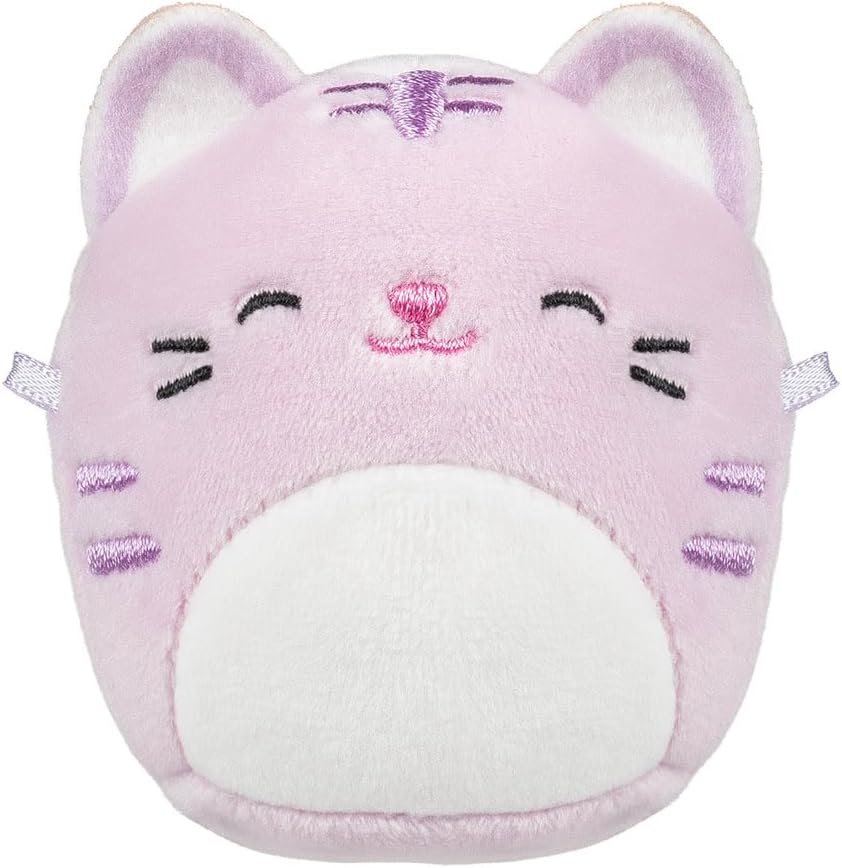 Micromallows Squishmallows Original 4-Pack Irina Axolotl, Tabitha Cat, Tex Taco, Gordon Shark