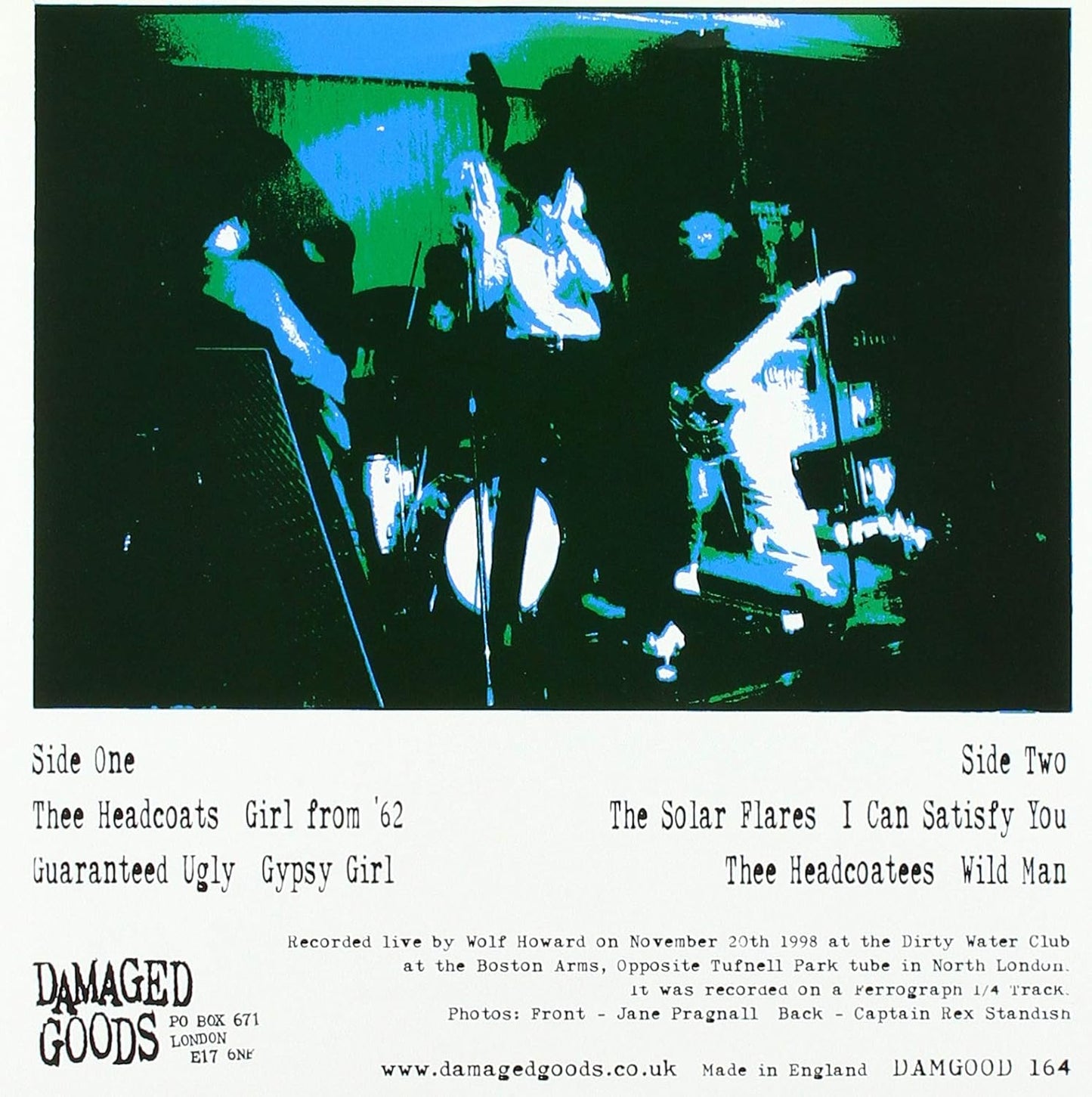7-Live at the Boston Arms