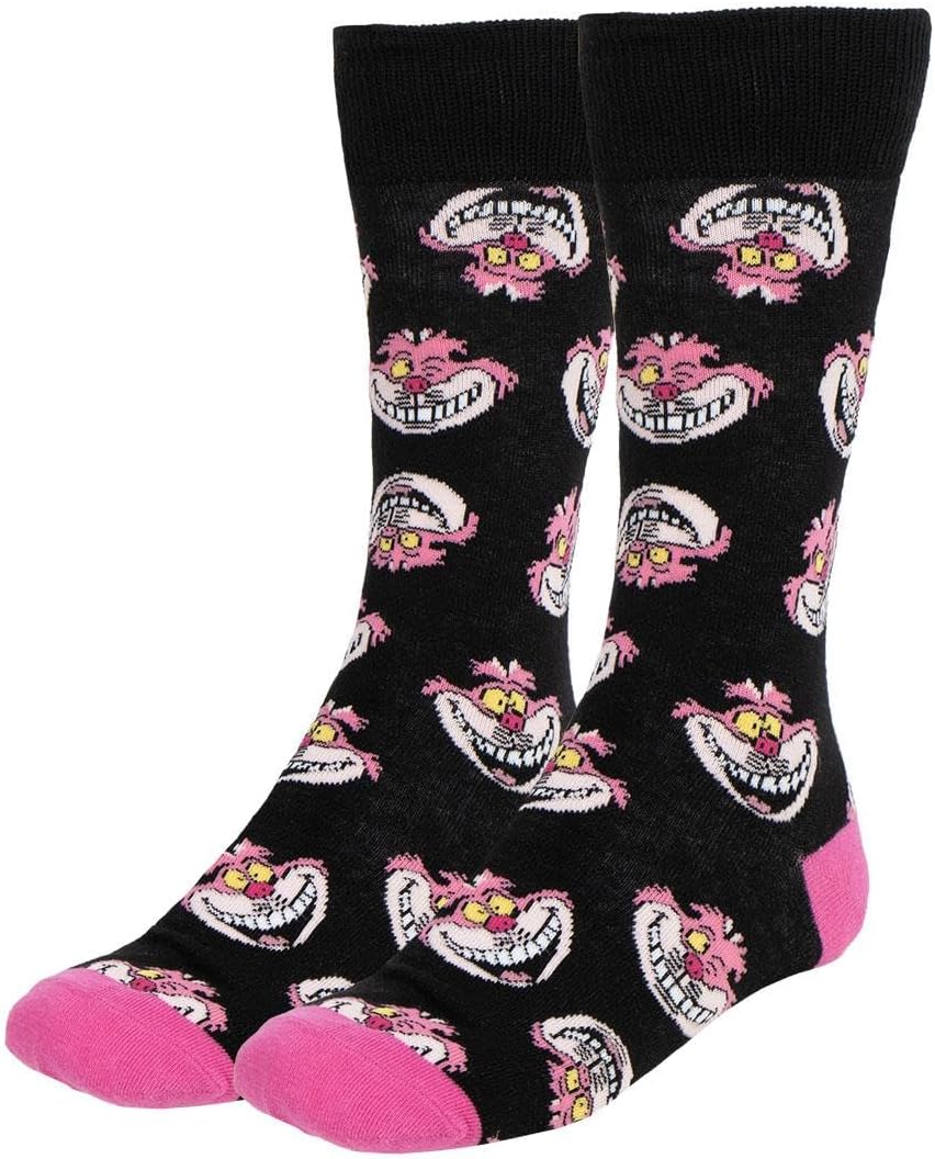 CERDÁ LIFE'S LITTLE MOMENTS Unisex 3 Calcetines Disney Alicia Talla 36/43 Cómodos Y Suaves Socken, bunt, 36-43