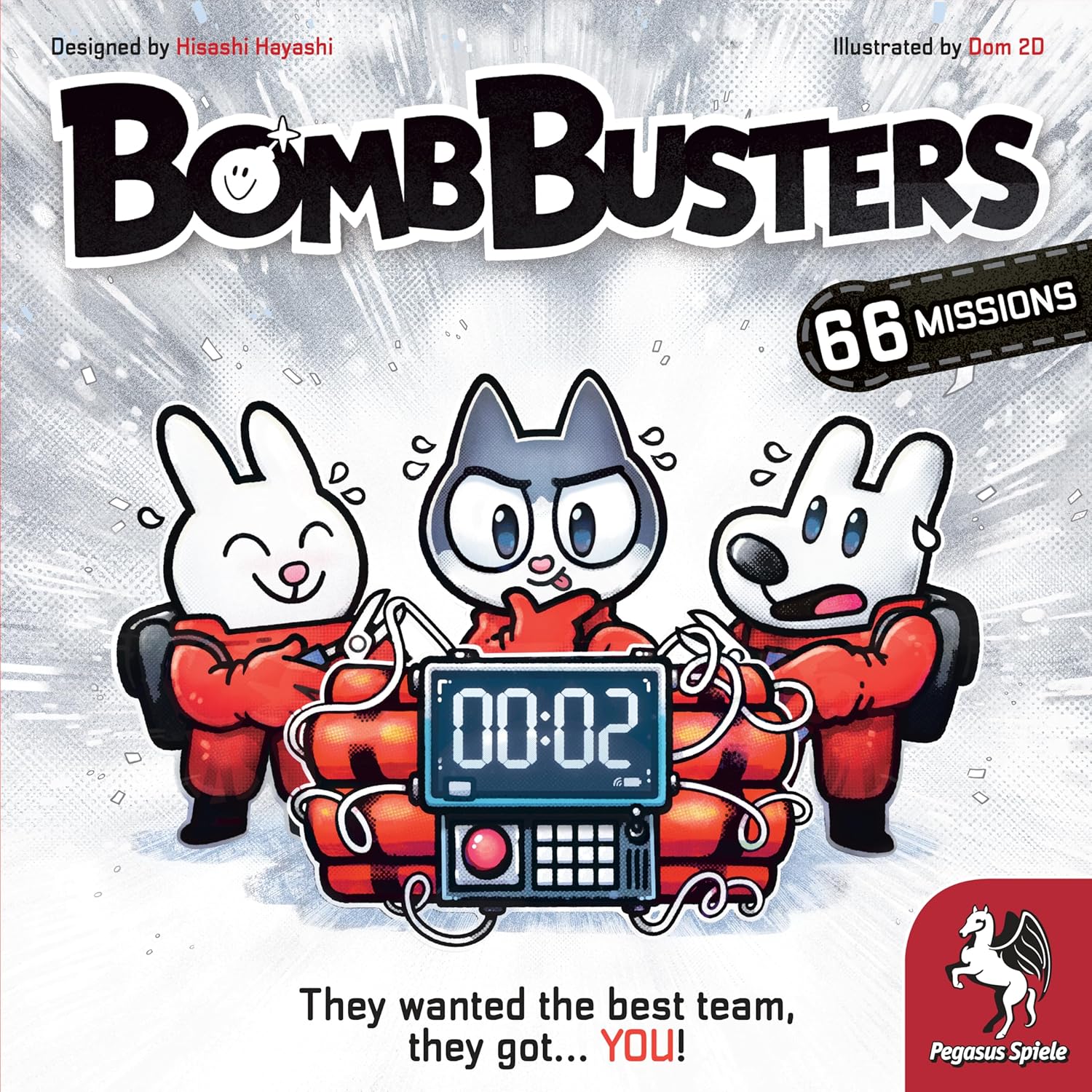 Pegasus Spiele 51280.USA Bomb Busters (English Edition