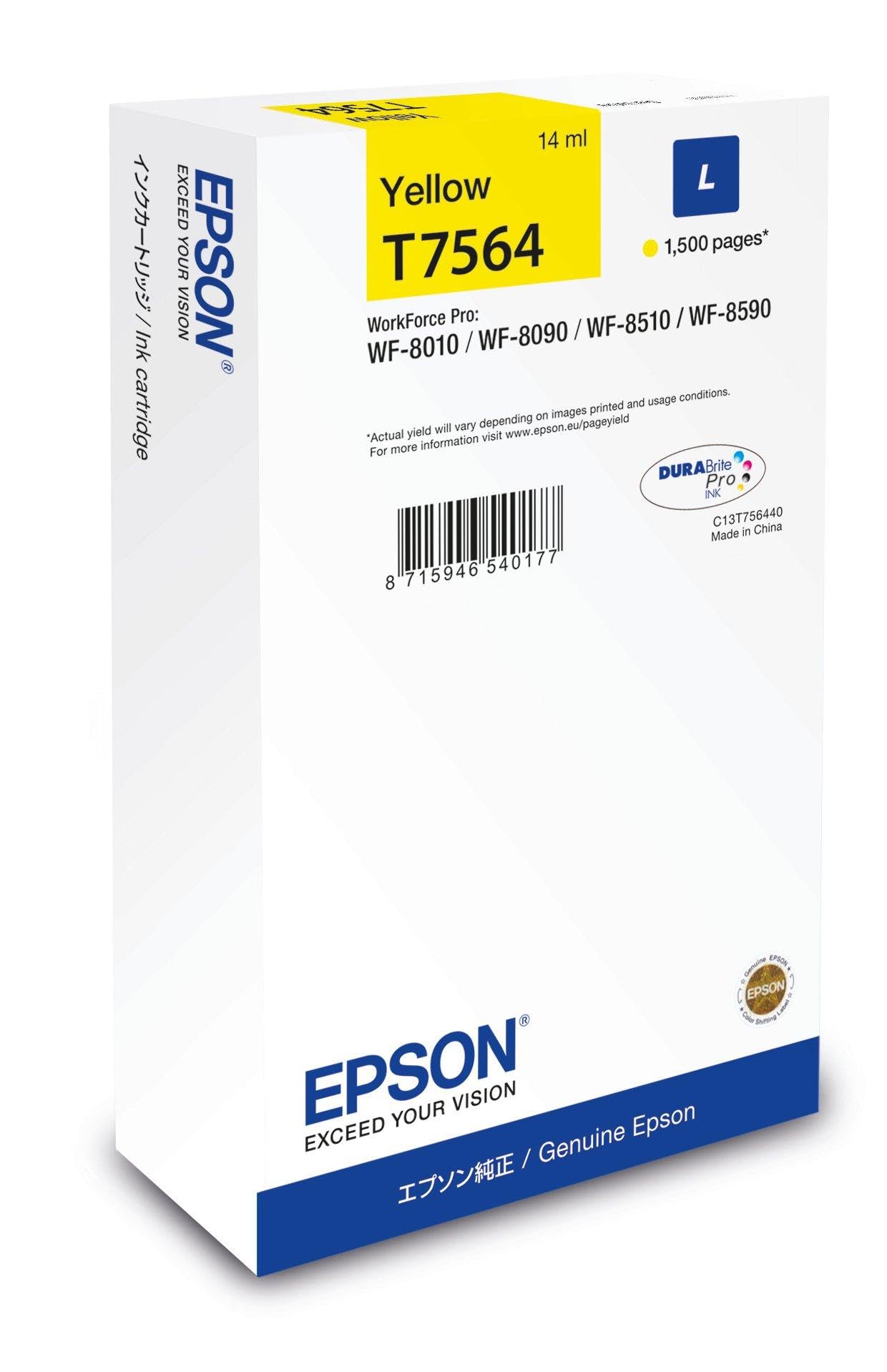 WF-8xxx Series Ink Cartridge L Yellow