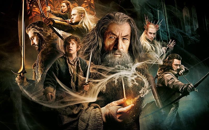 Le hobbit - la trilogie - versions longues + versions cinéma 4k ultra hd
