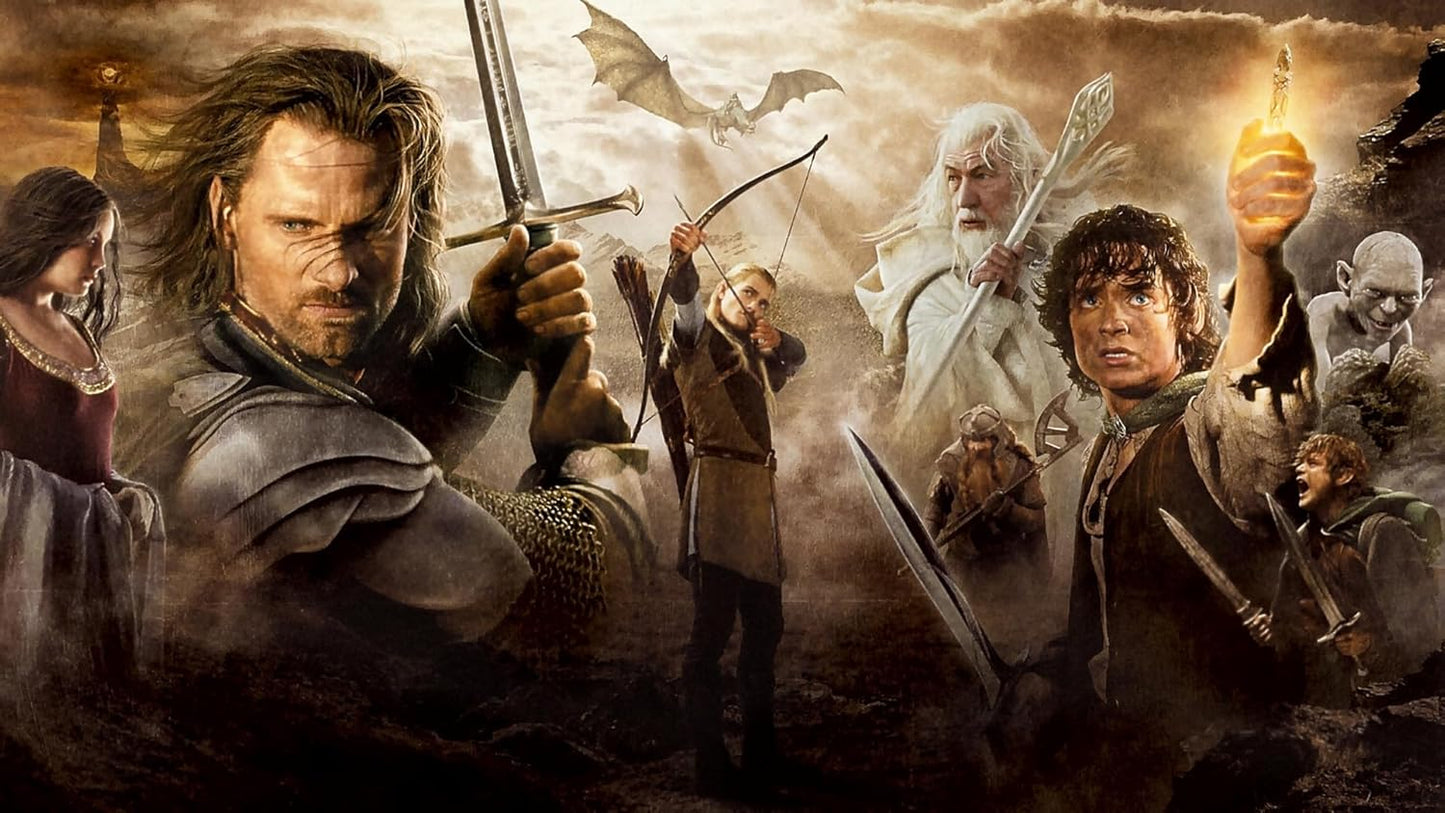 Le seigneur des anneaux - la trilogie - versions longues + versions cinéma 4k ultra hd