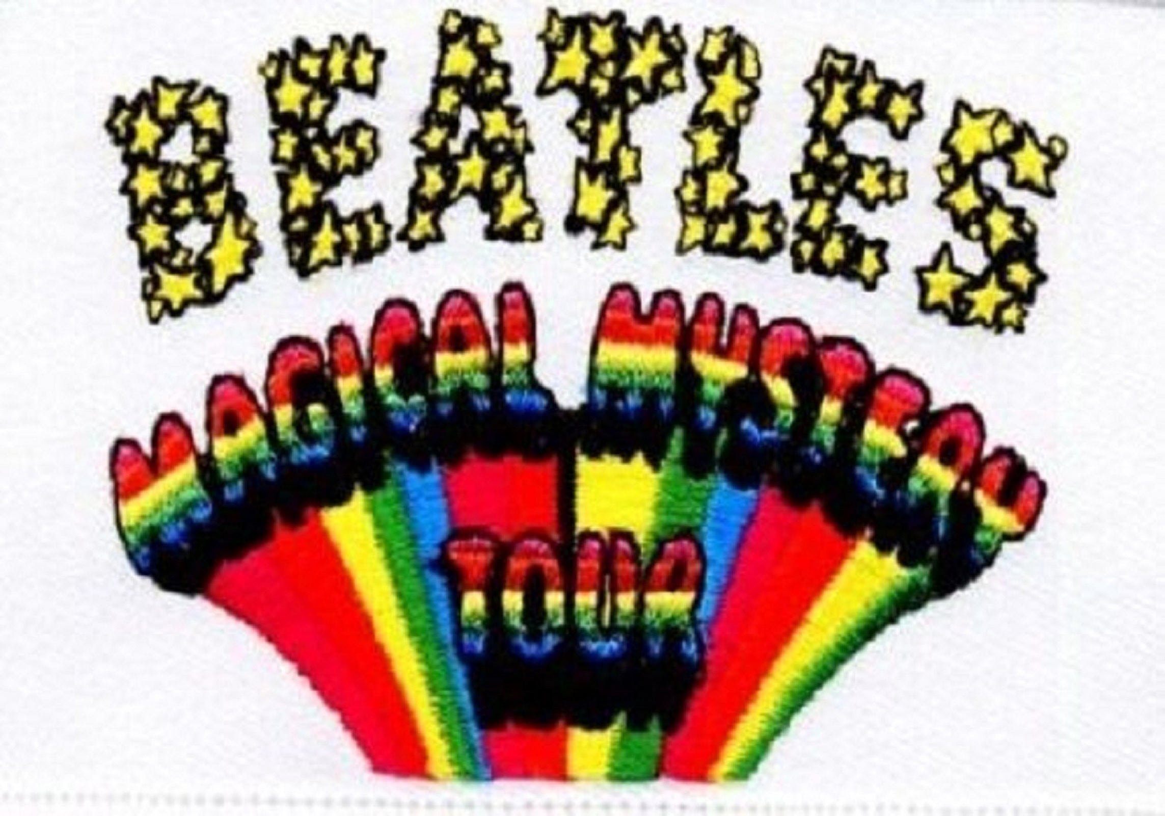 Beatles - Patch Magical Mystery (in 9 cm x 4 cm