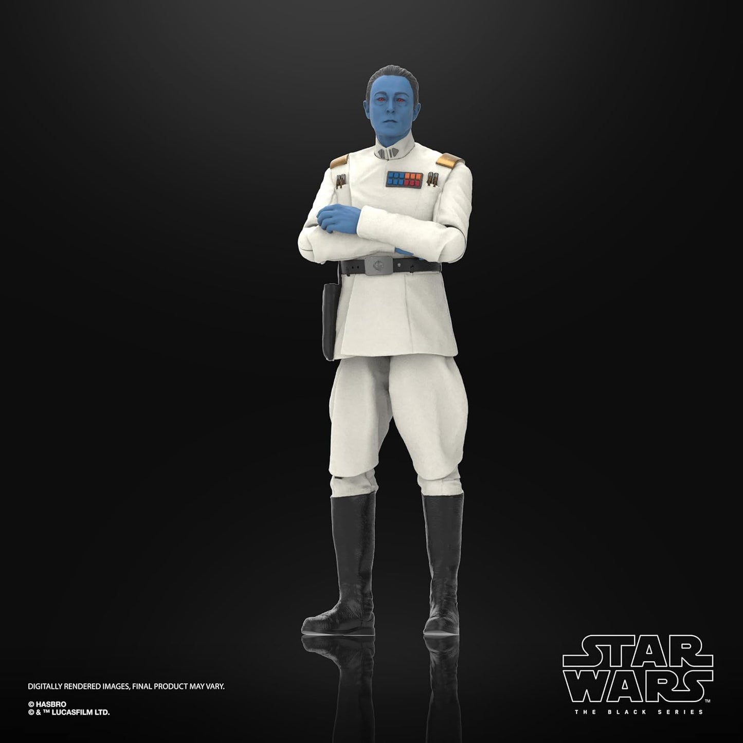 Star Wars The Black Series Grand Admiral Thrawn, Ahsoka Collectible 6-Inch Action Figure