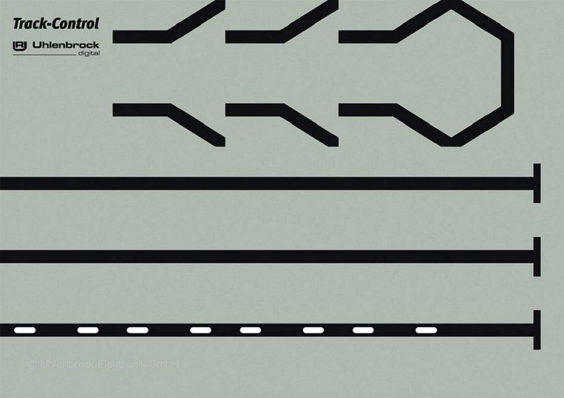 Uhlenbrock - Track-control Traject Symbool (Uh69092