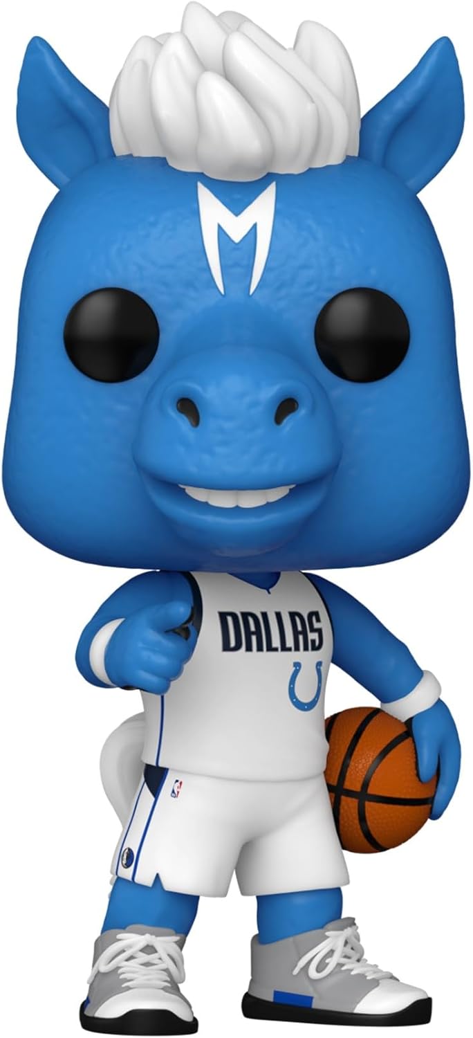 Funko Pop! NBA: Mascots - Dallas - Champ the Horse - NBA Mascots - Collectable Vinyl Figure - Gift Idea - Official Merchandise - Toys for Kids & Adults - Sports Fans - Model Figure for Collectors