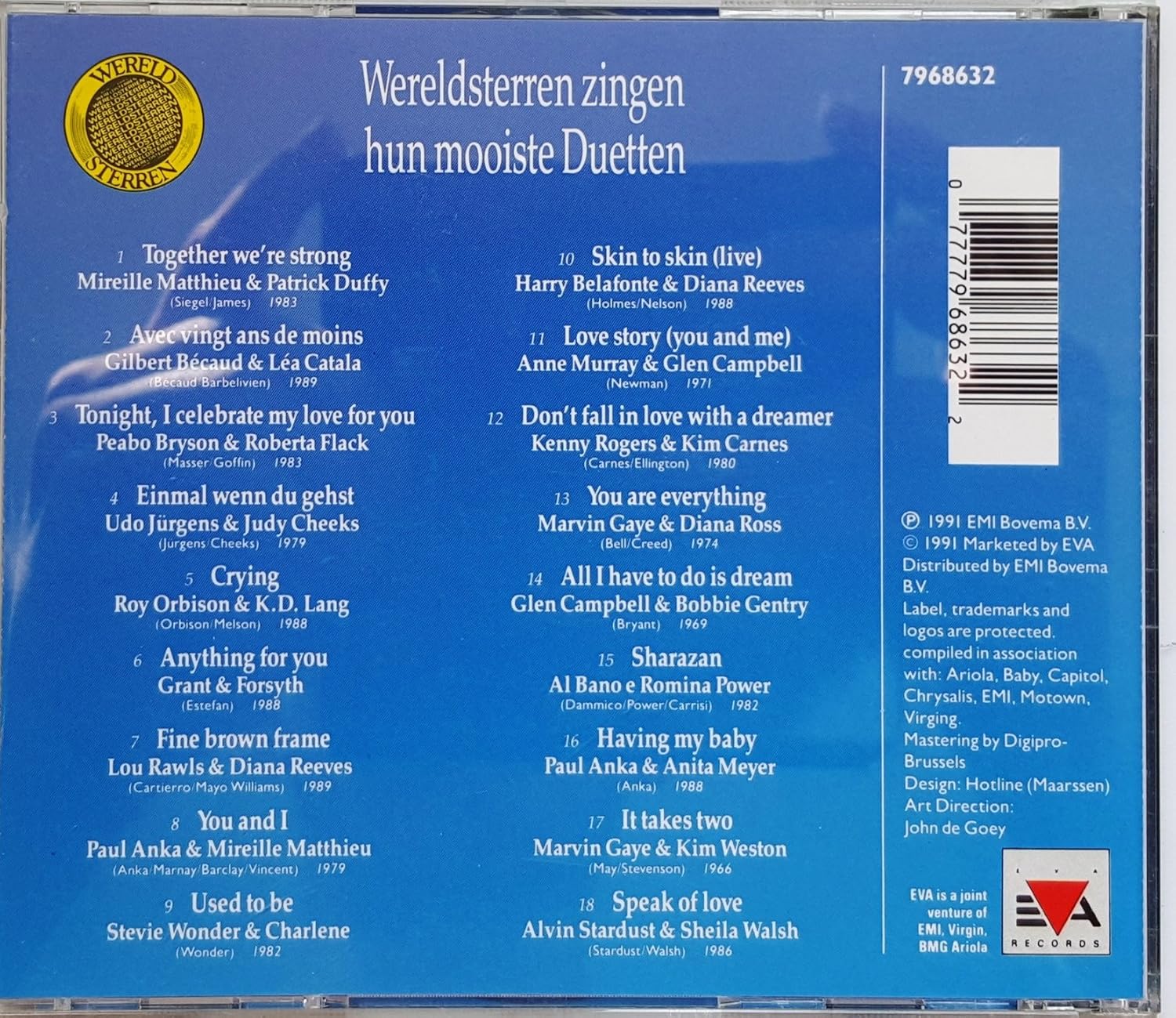 v/a - Wereldsterren zingen hun Mooiste Duetten