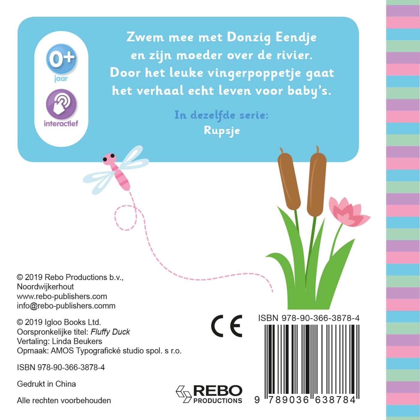 Donzig Eendje: Met grappig vingerpopje