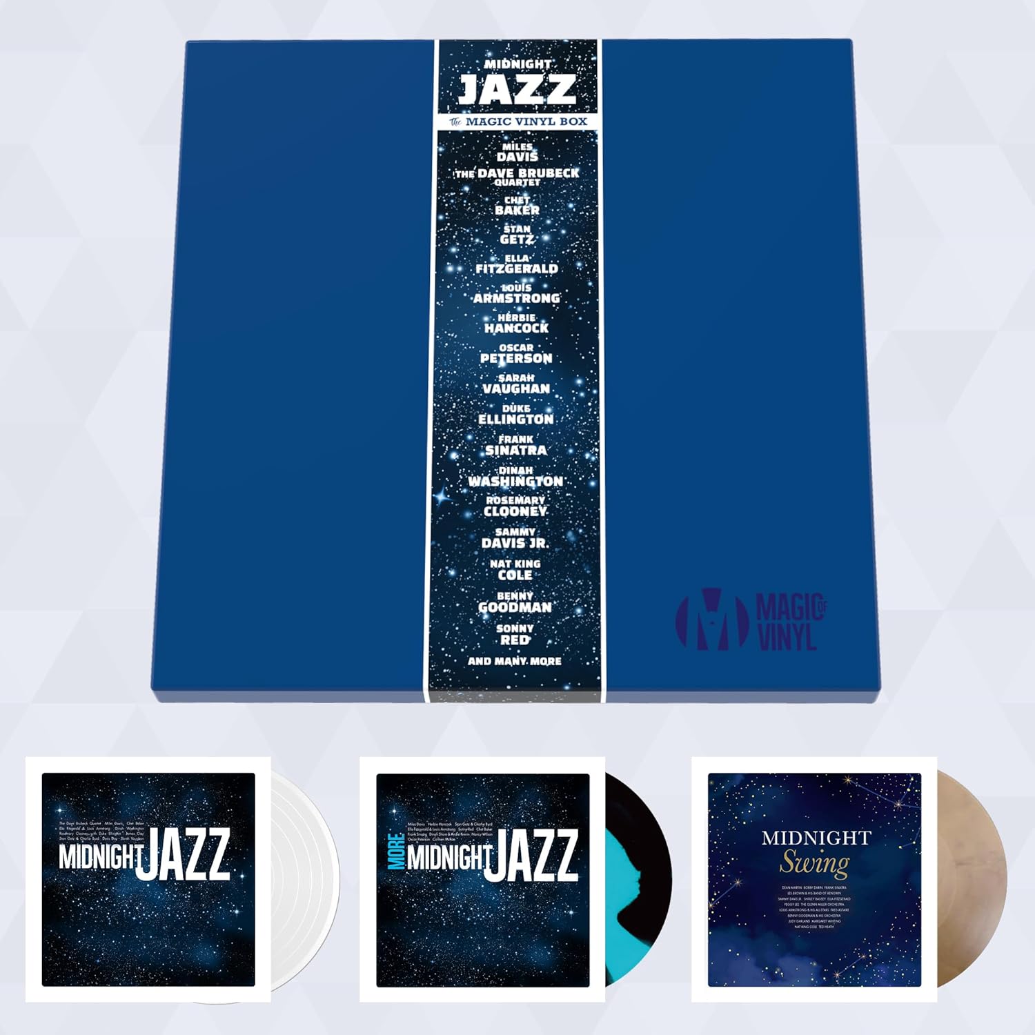 Midnight Jazz - Magic-V-Box schallplatten - einzigartig und limitiert - Top Geschenk!