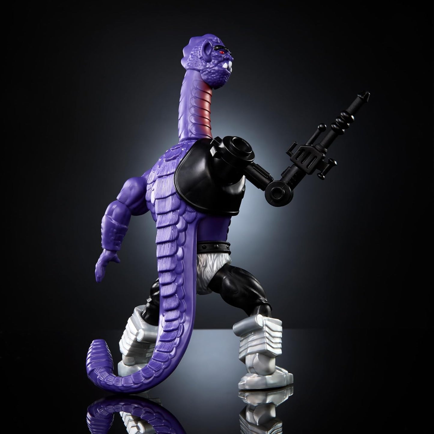 Masters of the Universe MOTU Origins Terroar, Figura de acción, villano alienígena de los Hombres Serpiente con 3 armas de brazo intercambiables, juguete regalo para niños y niñas +6 años, HYD34