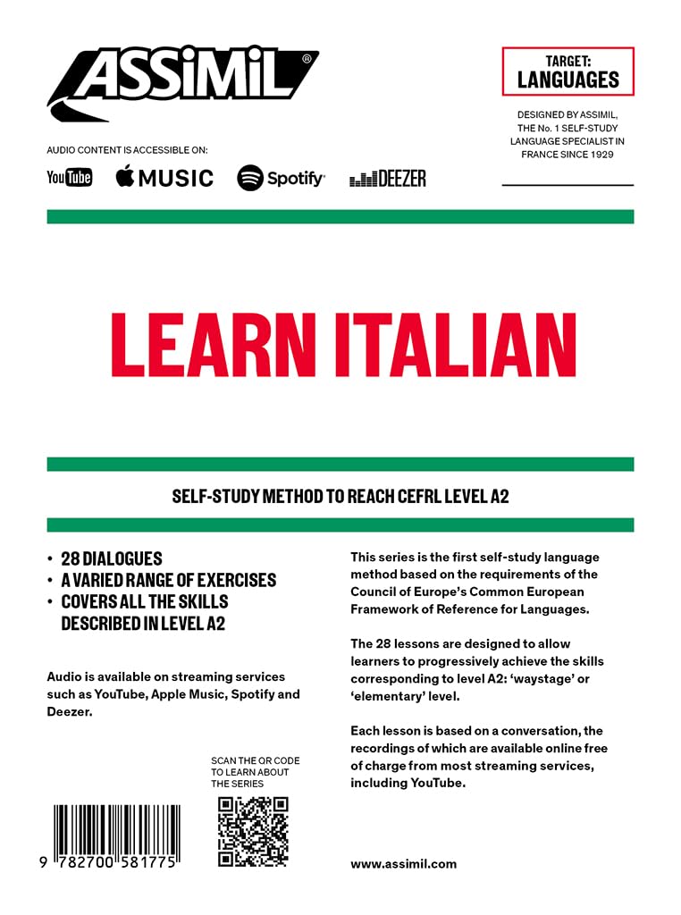 Learn Italian A2